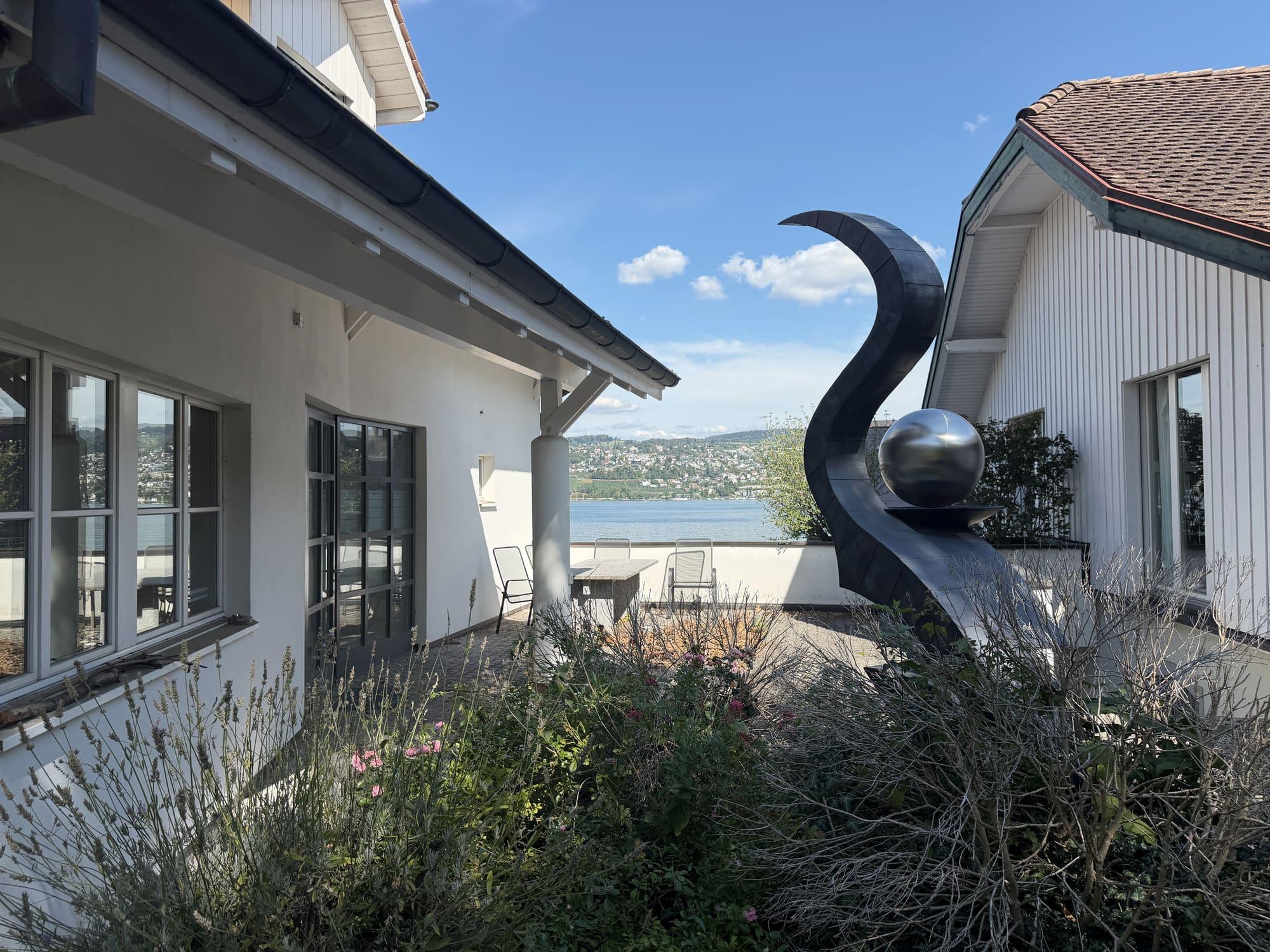 Building at Lakefront, Oberrieden